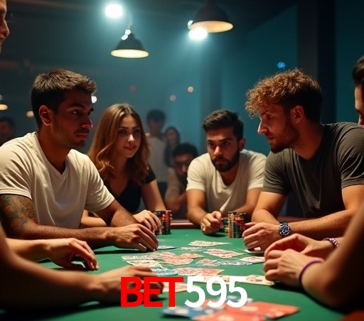 Interface moderna da plataforma bet595